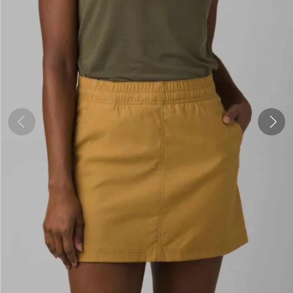 prAna Alana Skort in Embark Brown